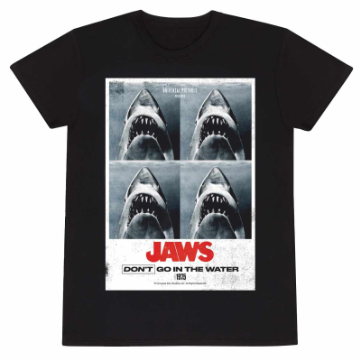 ** Jaws - Dont Go In The Water (Unisex Black T-Shirt)  ** black