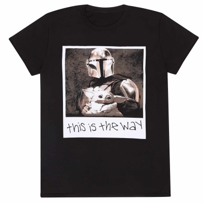 ** Star Wars: Mandalorian - Clan (Unisex Black T-Shirt)  ** black