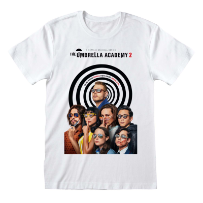 ** Umbrella Academy - Season 2 Poster (Unisex White T-Shirt)  ** White