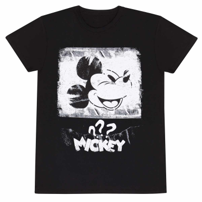 ** Mickey Mouse - Poster Style ** black