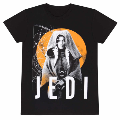 ** Star Wars Ahsoka - Jedi (Unisex Black T-Shirt)  ** black