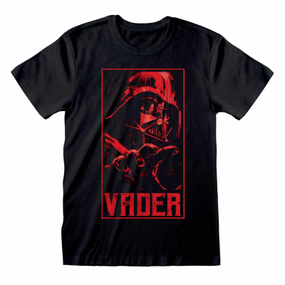 Star Wars: Obi Wan - Vader (Unisex Black T-Shirt)  black