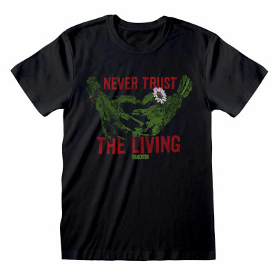 ** Universal Monsters - Never Trust The Living (Unisex Black T-Shirt)  ** black