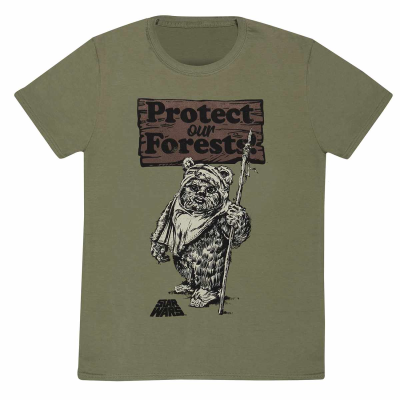 ** Star Wars - Protect Our Forests (Unisex Khaki T-Shirt)  ** Khaki