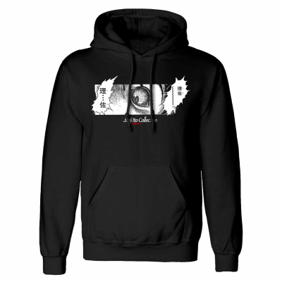 ** Junji-Ito - Shock (Unisex Black Pullover Hoodie)  ** black