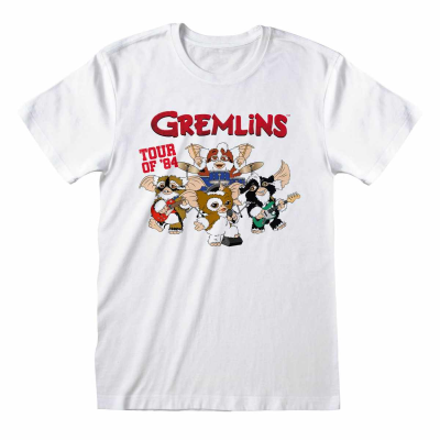 ** Gremlins - Tour of 84 (Unisex White T-Shirt)  ** White