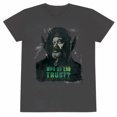 ** Marvel Studios Secret Invasion - Who Do You Trust (Unisex Charcoal T-Shirt)  ** Charcoal