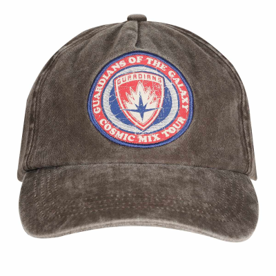 ** Marvel Comics Guardians of The Galaxy - Cosmic Mix Tour (Unisex Grey Baseball Cap)  ** Degree