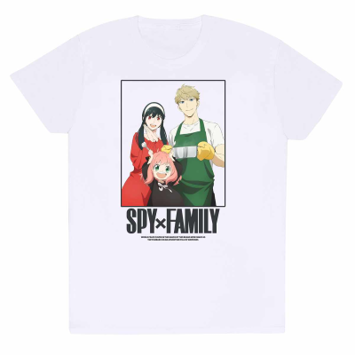 ** Spy x Family - Family (Unisex White T-Shirt)  ** White