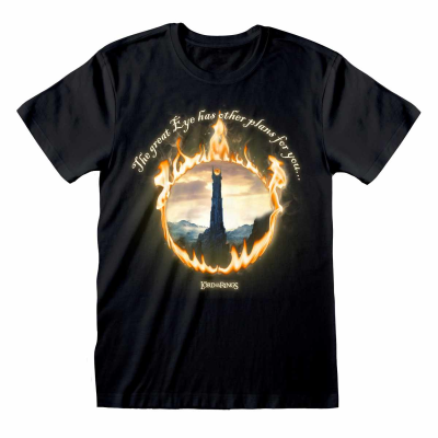 ** Lord Of The Rings - The Great Eye (Unisex Black T-Shirt)  ** black