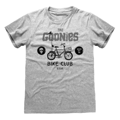 ** Goonies, The - Bike Club (Unisex Heather Grey T-Shirt)  ** Heather Grey