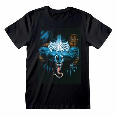 Marvel Universe - Wall Lurker (Unisex Black T-Shirt)  black