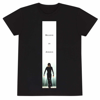 ** The Crow - Poster Art (Unisex Black T-Shirt)  ** black