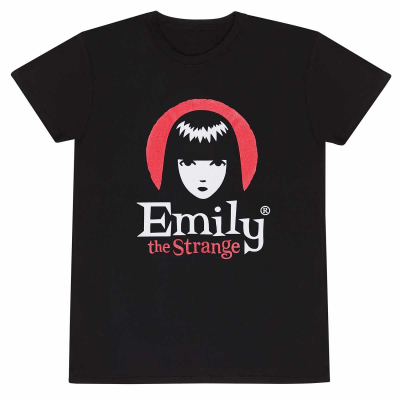 ** Emily The Strange - Logo (Unisex Black T-shirt)  ** black