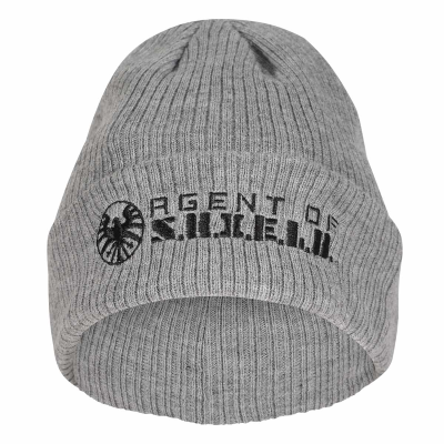 ** Marvel Comics Agents of S.H.I.E.L.D - Agent of Shield (Unisex Grey Beanie)  ** Degree