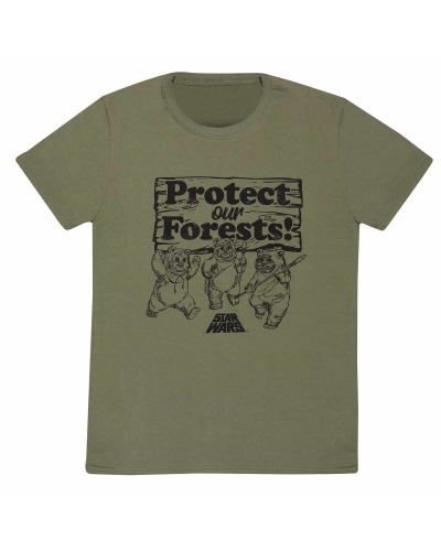 ** Star Wars - Protect Our Forests Green (Unisex Olive T-Shirt)  ** Olive