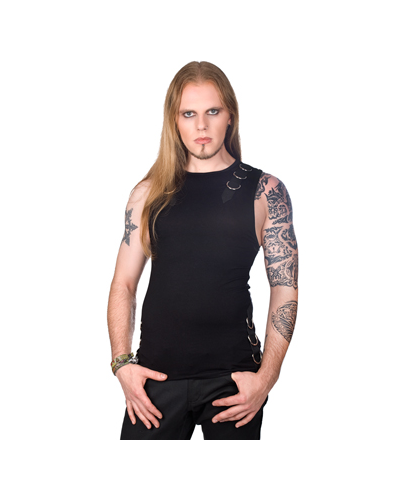 Aderlass Tank Vest Jersey Schwarz