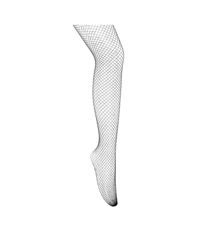 Aderlass Tights Fishnet Fine S-XL Schwarz