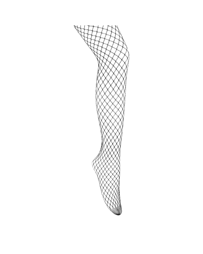 Aderlass Tights Fishnet Coarse S-XL Schwarz