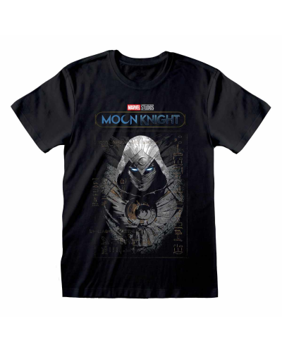 Marvel Moon Knight - Walk (Unisex Black T-Shirt)  black