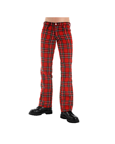 Black Pistol Tartan Pants Rot gr?n