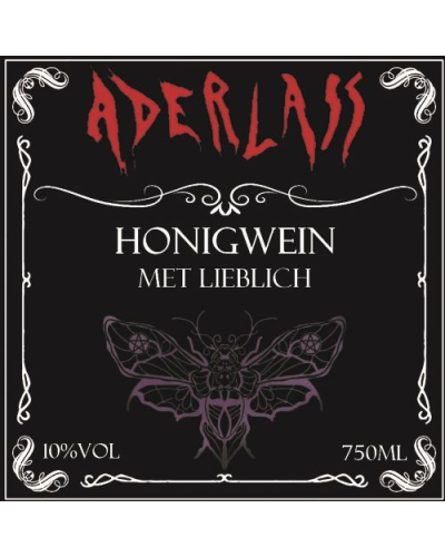 Aderlass Met Honigwein Lieblich 10% vol (750ml) 750ml