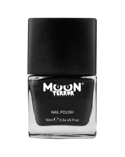 Moon Terror Nail Polish Midnight Black 10ml