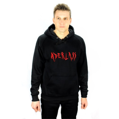 Aderlass Hoodie Kapuzen-Pullover black