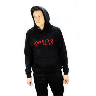 Aderlass Hoodie Kapuzen-Pullover black